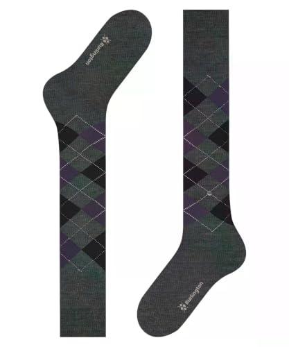 Burlington Herren Edinburgh Kniestrümpfe Wolle atmungsaktiv – Ansicht 6