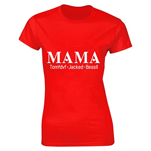 Collienght Chemise de Maman personnalisée Chemises Cover