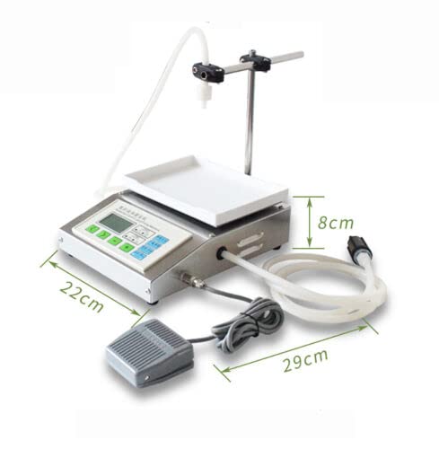 Máquina automática para pesaje y llenado líquido cuantitativo miniatura 3