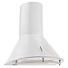 Price comparison product image Klarstein Lumio Neo Retro Cooker Hood - Convention and Extraction, 60cm, Max Extraction up to 610m3/h, Suitable for Wall Mouting, Two Framed LED Lamps, Extra Comfort, Stainless Steel, White
