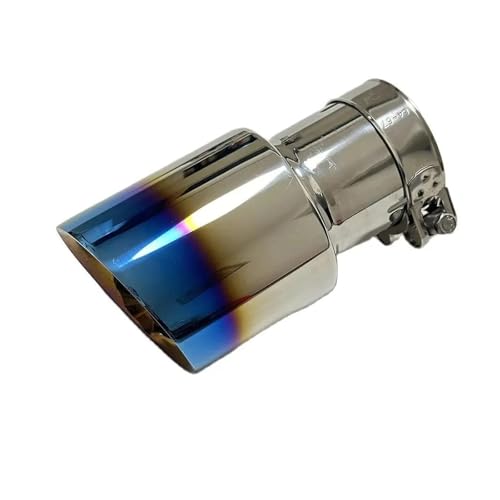 Tuyau d'échappement acier inoxydable bleu pour sublimer votre voiture au quotidien