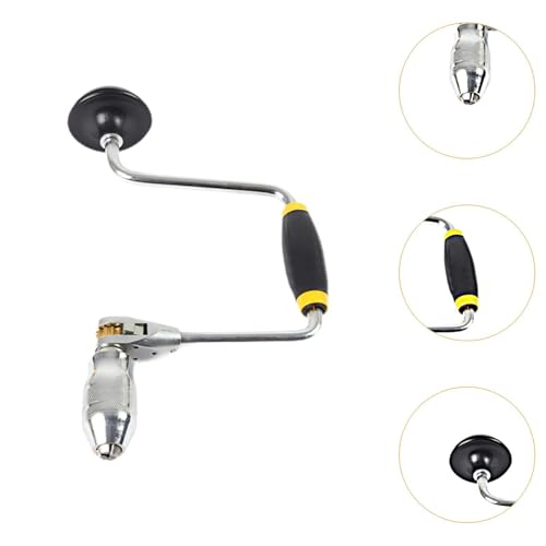 Perceuse à manivelle 10cm multifonctionnelle pour menuisier