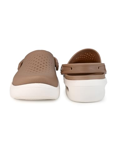 Image of Crosskix AeroComfort 2.0 Men's Lightweight Sport Clogs - Breathable EVA Slip-On Water Shoes with Arch Support and Adjustable Heel Strap