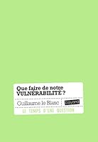 Que faire de notre vulnérabilité? 2227482397 Book Cover
