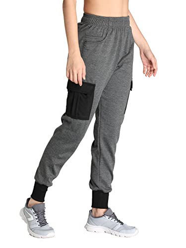 Image of CHKOKKO Women High Rise Gym Wear Sports Fitness Relaxed Track Pant