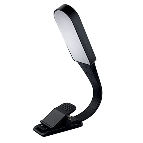 Angoily Bedside Reading Light Flexible Led Clip Lamp for Bed Dorm Angle USB Rechargeable Eye-Care Book Light Portable Design for Comfortable Reading
