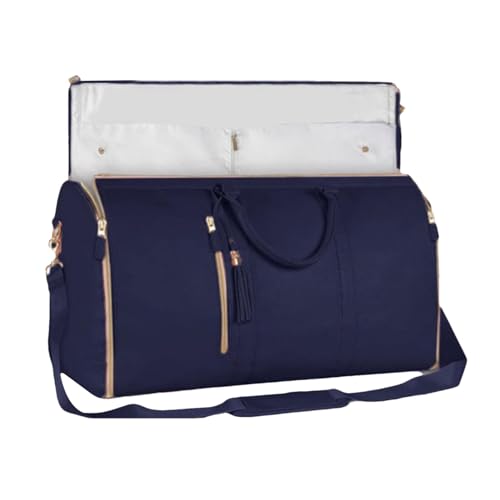 Borse per indumenti da viaggio borsa da weekend con custodia per scarpe borsone da da pelle PU da palestra aeroporto da allenamento per uomini e donne