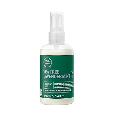 Tea Tree Lavender Mint Moisture Milk, Leave-In Conditioner, For Coarse, Curly + Dry Hair, 3.4 fl. oz.