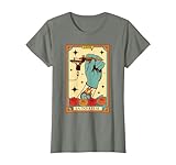 Tatoueur Tatouage Fille Magique Carte De Tarot La Tatoueuse T-Shirt