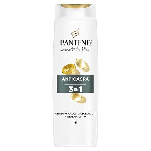 Pantene Pro-V Anti-Caspa Champú, Acondicionador y Tratamiento 3 en 1, Deja el Pelo Increíblemente Limpio, 300 ml
