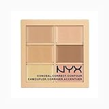 NYX Conceal Correct Contour Palette 3CP01 Light (0.05 Oz)