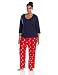 Nautica Sleepwear Women's Plus-Size Flannel Boat Tree St