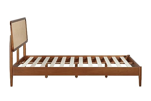 Ntc LUPIN Wooden Bed Frame With Headboard, Crafted From Walnut thumb #8