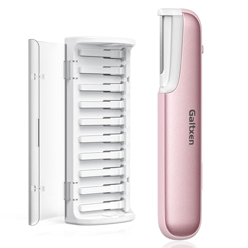 Dermaplaning Tool for Women Pink - Facial Exfoliation & Peach Fuz...