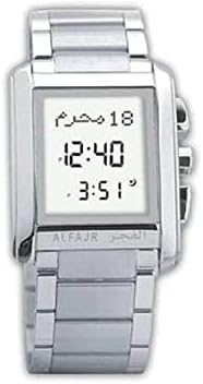 Alfajr Classic Watch with Folding bracelet for men/Digital WS-06S - Grey