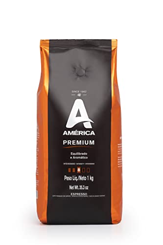 América Café Torrado Em Grãos Premium 1 Kg