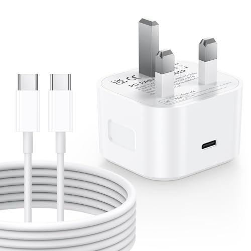 Google Pixel Fast Charger for Google Pixel 9/9 Pro/9 Pro XL/9 Pro Fold/10/10 Pro/10 Pro XL/10 Pro Fold/8 P.ro/8/8A 30W USBC Charger Plug and Cable 2M Power Adapter Plug UK with Type C Charging Cable