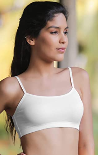 Image of Laavian Women's Modal, Elastane Non-padded Wire Free Beginners Bra
