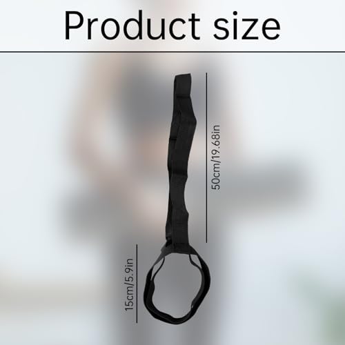 Adjustable Yoga Mat Strap Carrier,Cotton Yoga Mat Sling,Stretch Pilates Strapsfor All Mat Sizes(Mat Not Included) - Image 3