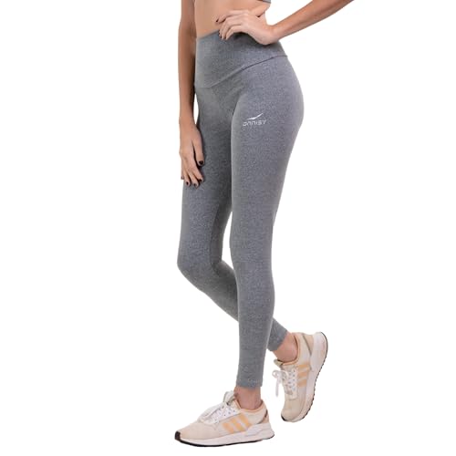 Calça Legging Básica Onnist Suplex Cós Alto (BR, Alfa, G, Regular, Regular, Mescla)