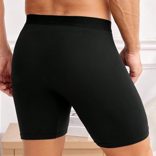 Sexy Code 1701 Men's Boxer Briefs Long Leg Underwear with Novelty Pattern Printing - Fun Shorts Comfortable & Soft4