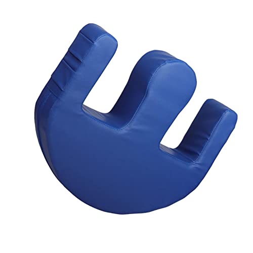 Assistente per ribaltamento letto impermeabile, comfort lavabile con cinturo ausiliaria Cuscino per antidecubito per dispositivo infermieristico, blu