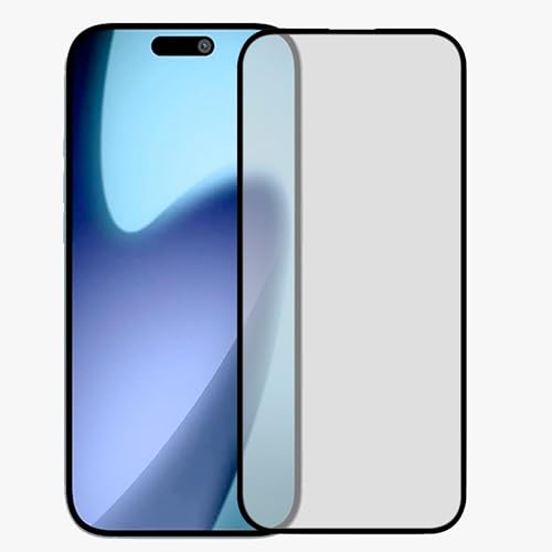 Image of amazon basics Tempered Glass Screen Protector Compatible with iPhone 17 Air Transparent Protective Film [Mat Finish]