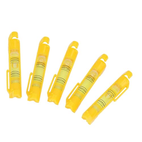 Nivel de cuerda banapoy para albañilería, 5 piezas mini nivel de cuerda para plomería y alicatado, diseño compacto y ligero para lectura rápida miniatura 3