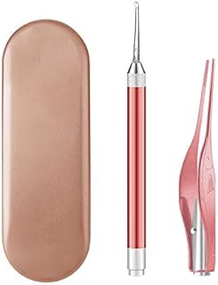 2 Pcs Ear Cleaner with LED Light for Adults Children, Cainda 2 in