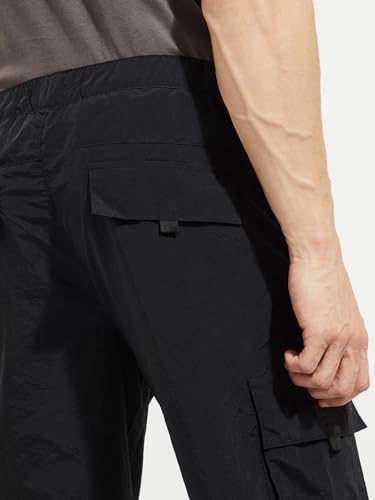 Image of Max Men Mid Rise URB N Solid Cargo Joggers