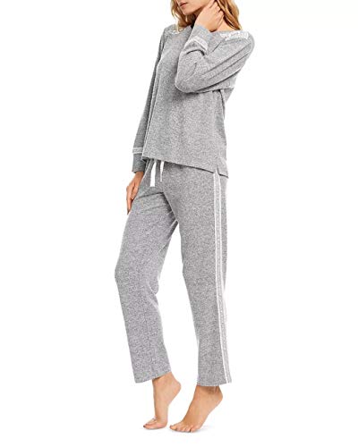 Flora Nikrooz Top & Pants Pajama Set Xl Gray #TOP2