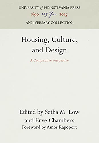 Housing, Culture, and Design: A Comparative Perspective