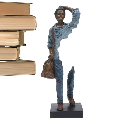 Forza persistente: realizzata in resina di qualità, questa statuetta astratta da uomo presenta un design indistruttibile, sicuro e inodore. La sua struttura forte non si ammaccerà o si deforma, rendendolo perfetto per un uso prolungato senza timore di danni o deformazioni
