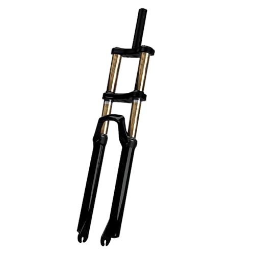 Image of CRADIAC - Steel Mountain Bicycle Downhill Suspension Fork | Compatible with 27.5 Inch Diameter Wheel | Threadless | 80 mm Suspension Travel | Compatible with Disc Brakes & Power Brakes | Terminator