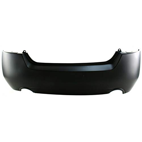 FitParts Compatible with Rear Bumper Cover Fascia 2007-2012 Nissan Altima Sedan Hybrid Base SL SR S Hybrid Sedan 07-12. New Primed Without Sensor Holes. NI1100248 85022JA040