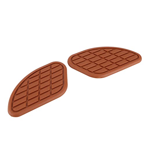 Alomejor Motorcycle Tank Taf Grip Grip 1 Paire Anti-Glisser Tank