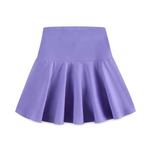 KIDDLETOWN Falda para Niña Tenis Cintura Alta Falda Corta Plisada para Niña con Interior Shorts y 2 Bolsillos Cintura elástica 3-8 años
