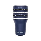 Tally Tumbler Yard Game, Stainless Steel Cup, 30 oz Leak Proof Lid, Double Wall Insulation, Tumbler with Score Keeping Counter used to Track Game Scores & Rounds Won, for Two Teams (Blue Bags)