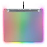 Razer レイザー Firefly V2 Pro Phantom White Edition マイクロテクスチャ仕上げの表面 滑り止めベース バックライト付きゲーミングマウスパッド 360×278 ファイアフライブイツープロ ファントム ホワイトエディション 【日本正規代理店保証品】