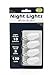 UI PRO TOOLS Night Light Bulb White Pack of 4 (10 Lumens, 5 watts, 120 Volts)