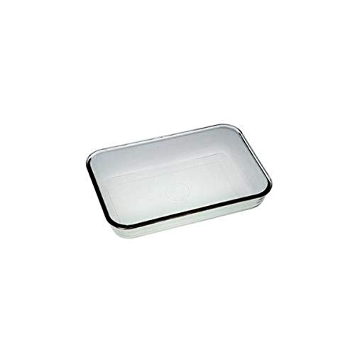 Corning Pyrex 3170-12 Heavy Wall Drying Tray 18 x 12 x 2.5 in, Milliliters, Degree C, Glass, (