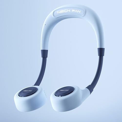 Ventilador de cuello sin aspas portátil para evitar sudor 6