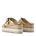 TOMS Women's Diana Mule Buckle Espadrille Wedge Sandal, Natural, 6
