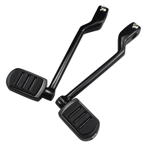 Repose-pieds de sélecteur talon et leviers robustes finition noire premium