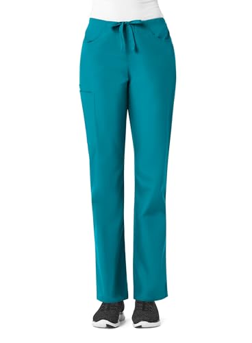 Maevn Women's Core Utility Cargo Pants(Teal, Large)