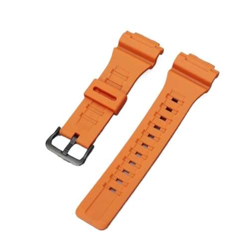 [�����ȓX] Fit For AQ-S810W/S800W AE-1000W MCW-200H AEQ-110 W-735H Silicone Metal Buckle Wrist Band Bracelet 18mm Rubber Watch Strap