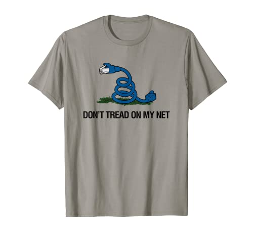 La nostra maglietta Defend Net Neutrality - Ordina la tua maglietta Dont Tread on My Web oggi!