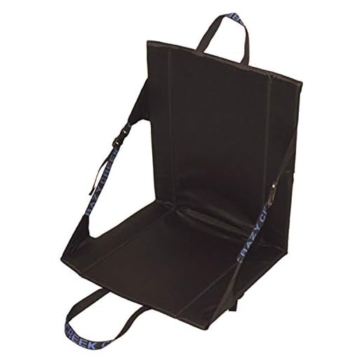Crazy Creek Long Back Chair (Black)