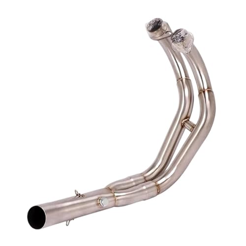 Système d'échappement moto Yamaha MT-07 raccord collecteur avant inox FZ-07 51mm