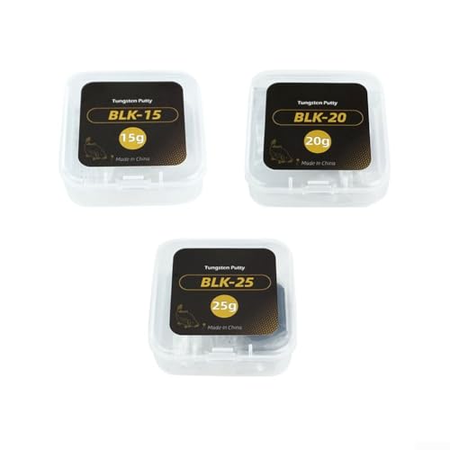 Sustentable 152025g Material de Pesca de Carpa Tungsteno Masilla Plomos Suaves Adaptados para Uso de Plataformas CHOD (20g)
